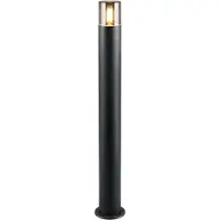 TRIO Lampe de jardin Hoosic noir 80cm