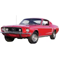 Airfix Set - MONTAGE RAPIDE - Ford Mustang GT 1968 J6035 - 45 Pa - - UneTaille - Blocs de Construction