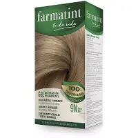 Farmatint Coloration permanente - - 9n Rubio Miel - Sans ammoniaque - Crème - Tous types de cheveux