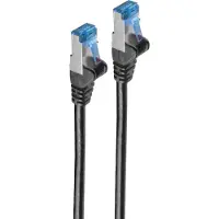 Shiverpeaks Câble patch cat6A S/FTP PIMF noir 5m