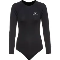 Roxy Ess Onsi Woman Long Sleeve Back Zip Shorty Noir,Gris XS Femme