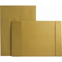 Mailmedia Pochettes pliantes avec bande adhésive, C4 brun, 130 g, 40 plis, poids net : 28,0 g (38112-... (250 pcs)