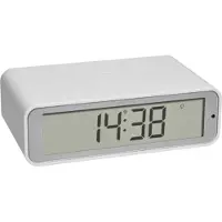 TFA-Dostmann 60.2560.02 radiopiloté(e) Réveil blanc Heures de réveil 1
