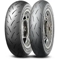 Dunlop Tt93 Gp 51j Tl Scooter Front/rear Tire Noir 3.50 / R10