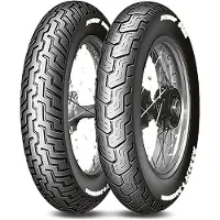 Dunlop D402 Harley Davidson 74h Www Custom Rear Tire Argenté MT90 / B16