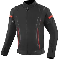 Bogotto Vysio blouson textile moto étanche 3en1, noir/rouge, 4XL