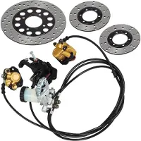 Vevor Kit Complet de Maître-cylindre de Frein Go-Kart KD150BRKIT Kart