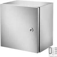 Vevor Boîte jonction électrique boîtier en acier inoxydable 300x300x205 mm IP66