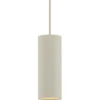 QAZQA Suspension moderne beige GU10 Ø50mm - Tubo