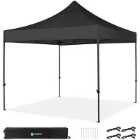 Vonroc Tente Easy-Up - 3x3 m | Noire