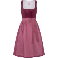 Spieth & Wensky Dirndl 'Dasing' rose / rose foncé