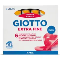 Giotto 352004 peinture à la détrempe Tube 12 ml Jaune (12 ml)