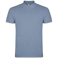 GOR Roly PO6638 | Polo Star homme, piqué - couleur : Zen Blue 263 - taille : L