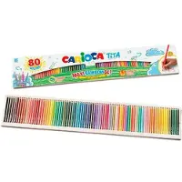 Carioca Tita Maxi Rainbow Color Pencil Multicolore Enfants