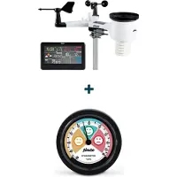 Alecto WS-5500, Station météo, Noir