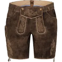 Spieth & Wensky Pantalon folklorique brun foncé