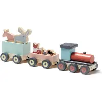 Kids Concept Train av. Animaux - 44,5 cm - - UneTaille - Train
