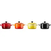 Le Creuset Ensemble De Casseroles Stoneware 10x5 Cm 4 Unités