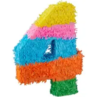 Relaxdays Pinata Chiffre numéro anniversaire (1 pcs)