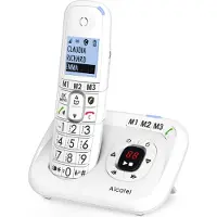 Alcatel XL785 Voice White Téléphone sans fil DECT avec répondeur et haut-parleur
