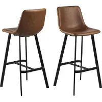 Actona Oregon Tabouret de bar, marron.