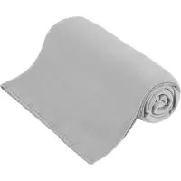 Teesa Couverture polaire 130x150 cm - gris (150 x 130 cm)