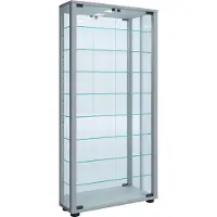 Hioshop Vitrine murale Vitrine suspendue Vitrine en verre Vitrosa Maxi miroir Vitrine murale Vitrine suspendue Vitrine en verre Vitrosa Maxi miroir