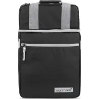 Normani Sac de voyage '2 Fächern 30 l Astana' gris / noir
