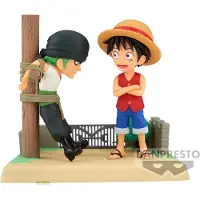 Banpresto Figurine De Collection Mondiale Histoires De Bûches Luffy Et Zoro One Piece 7 Cm