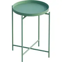 Skye Decor , Shb-007-D, table basse, 100 % METAL, vert, 46 x 46 x 56 cm