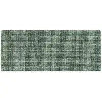Normann Copenhagen Tapis Flick 80x200cm blanc cassé/vert foncé