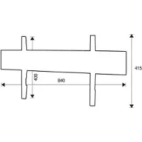 OMB Support TV Slim 800 30-63" noir