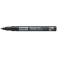Pentel Surligneur N50S 1 pièce(s) Noir Type de pointe (1x)