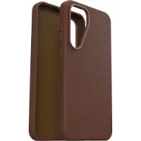Otterbox Symmetry Cactus Leather (Samsung Galaxy S25+), Coque pour téléphone portable, Marron