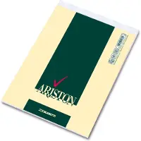 Blasetti Cahier d'écriture Ariston A5 70 feuilles Multicolore (A5, À rayures, Couverture souple)