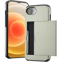 IMoshion Coque arrière avec porte-cartes pour Apple iPhone 17e / 16e - Vert