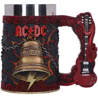 Ginza.se Ac/dc Tankard Bells Cup 15 Cm Rouge