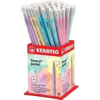 Stabilo Plomb pastel Swano. Disp de 72 (HB, 72x)