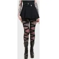 Killstar Jupe courte Gothic de - Heart Stealer Skirt - S - XXL - pour Femme - noir - Taille L