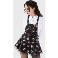 Killstar Robe courte Gothic de - Chucky - It's time to play - Robe Salopette - XS - L - pour Femme - multicolore - Taille S