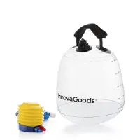 InnovaGoods Kettlebell à Eau pour l'Entraînement Physique avec Guide d'Exercice Fibell