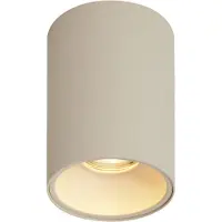 QAZQA Spot encastré moderne beige GU10 50 mm rond - Deep