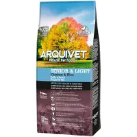 Arquivet Senior Light Chicken And Rice Dog Food Marron 12kg