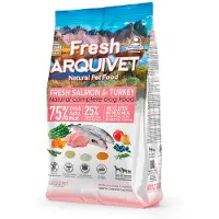 Arquivet Fresh Salmon With Turkey Semi-moist 2 Dog Food 5 Kg Clair