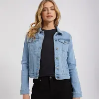 Bench Vestes en jean Laura Femme Bleu