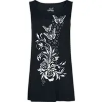 Full Volume by EMP Top de - S - XXL - pour Femme - noir - Taille L