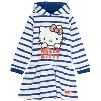 Cerda Hello Kitty Hello Kitty Terry Long Sleeve Dress French Blanc,Bleu 10 Years Fille