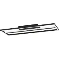 Eglo CALAGRANO-Z Applique/plafonnier Lampe éclairage - L64 x L22 x H5 cm - noir - 21W incl - IP20