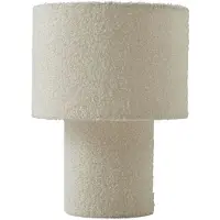 LINDBY Lampe de Table , Jone, Blanc, Salon / séjour, Tissu / textile, Moderne
