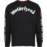 Motorhead T-shirt manches longues de - EMP Signature Collection - Oversize - S - 3XL - pour Homme - noir - Taille XXL